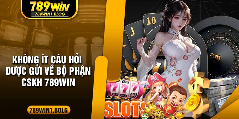 Không ít câu hỏi được gửi về bộ phận CSKH của 789Win